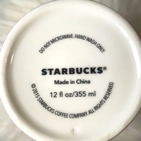 STARBUCKS | Starbucks Red Holiday Christmas Tumbler Ceramic Travel Mug ☕️ - Picture 4 of 5